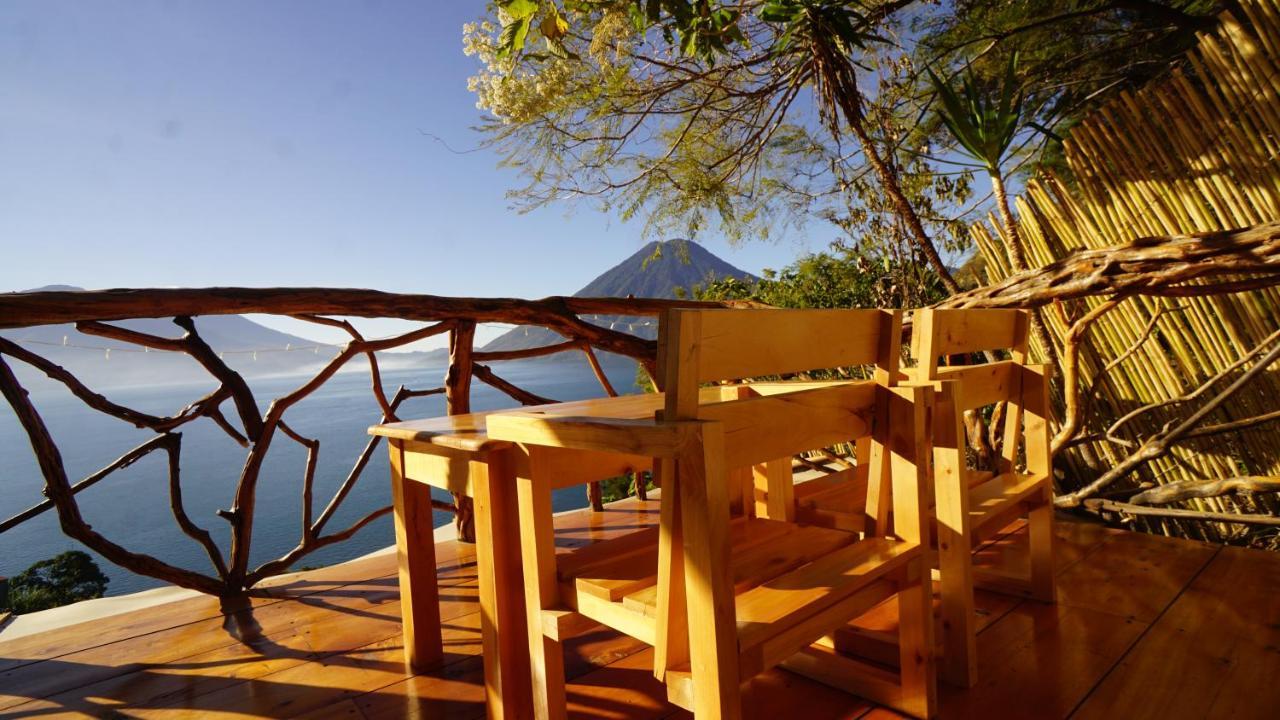 El Picnic Atitlan Hotel Tzununa ภายนอก รูปภาพ