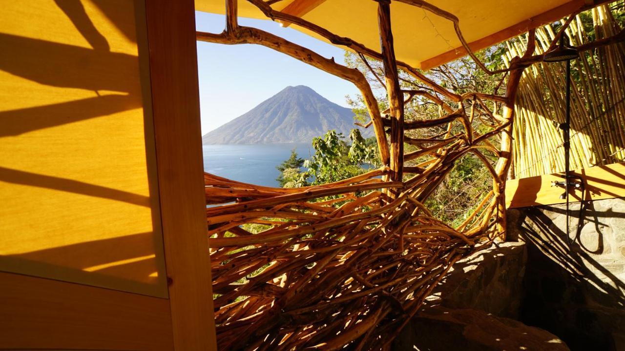 El Picnic Atitlan Hotel Tzununa ภายนอก รูปภาพ