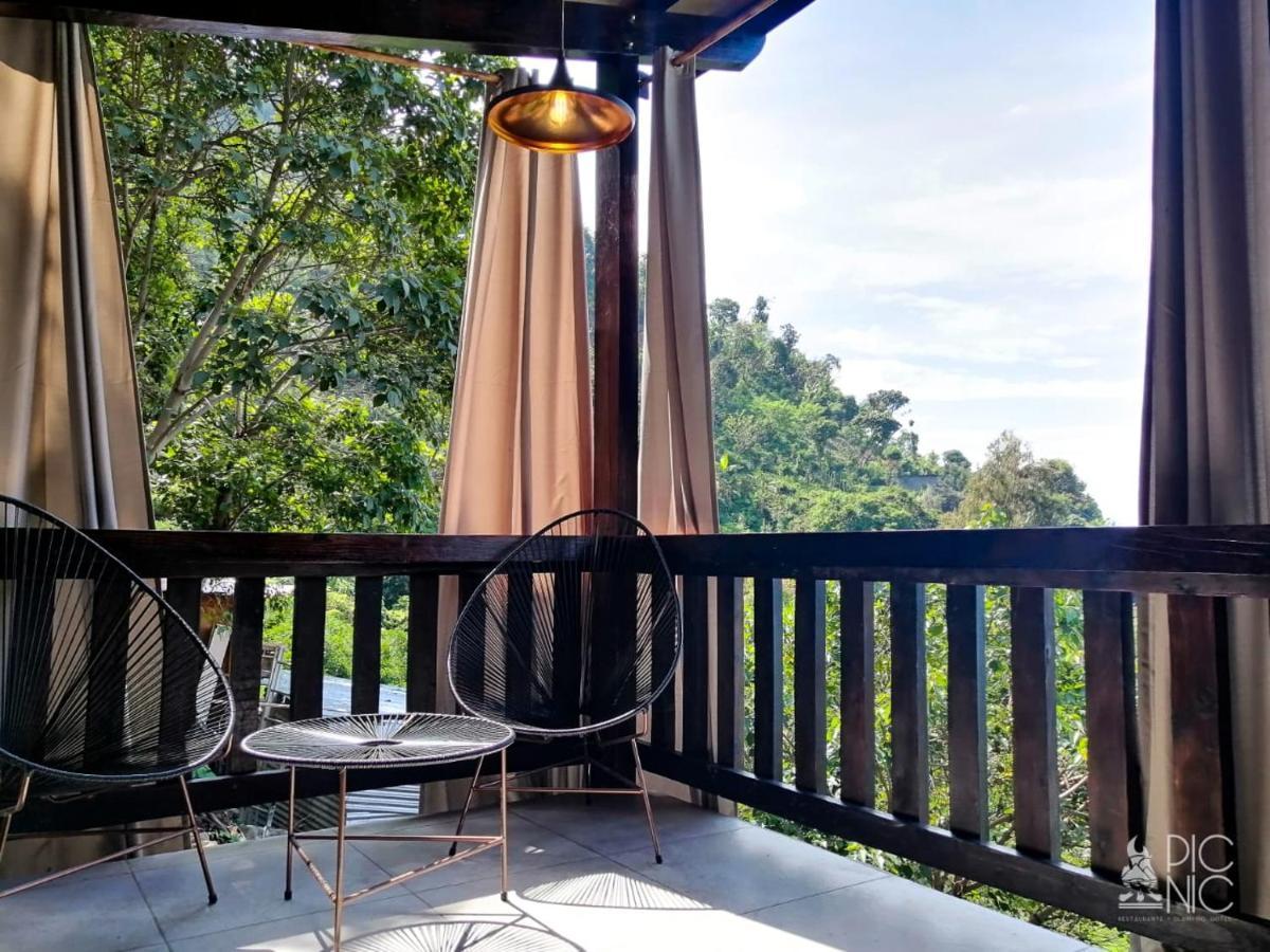 El Picnic Atitlan Hotel Tzununa ภายนอก รูปภาพ