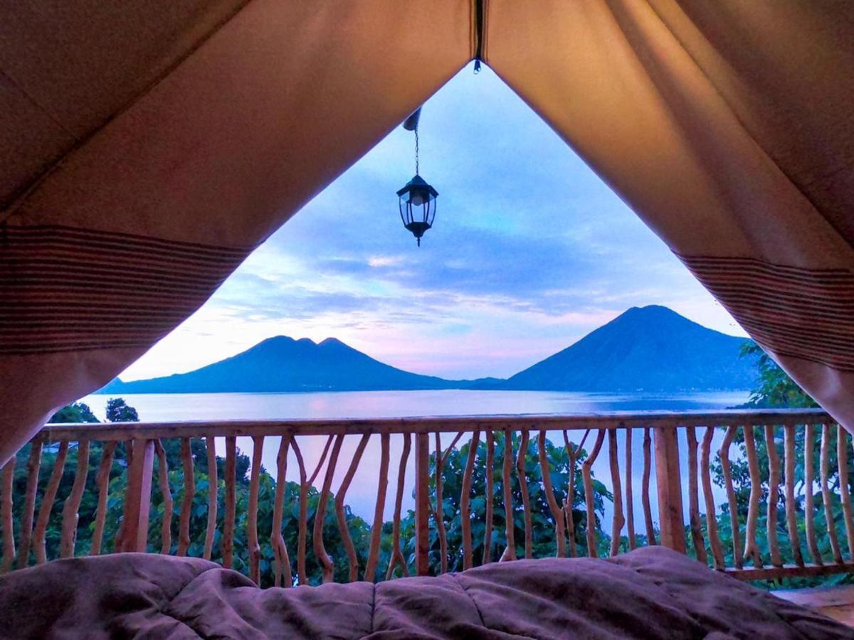 El Picnic Atitlan Hotel Tzununa ภายนอก รูปภาพ