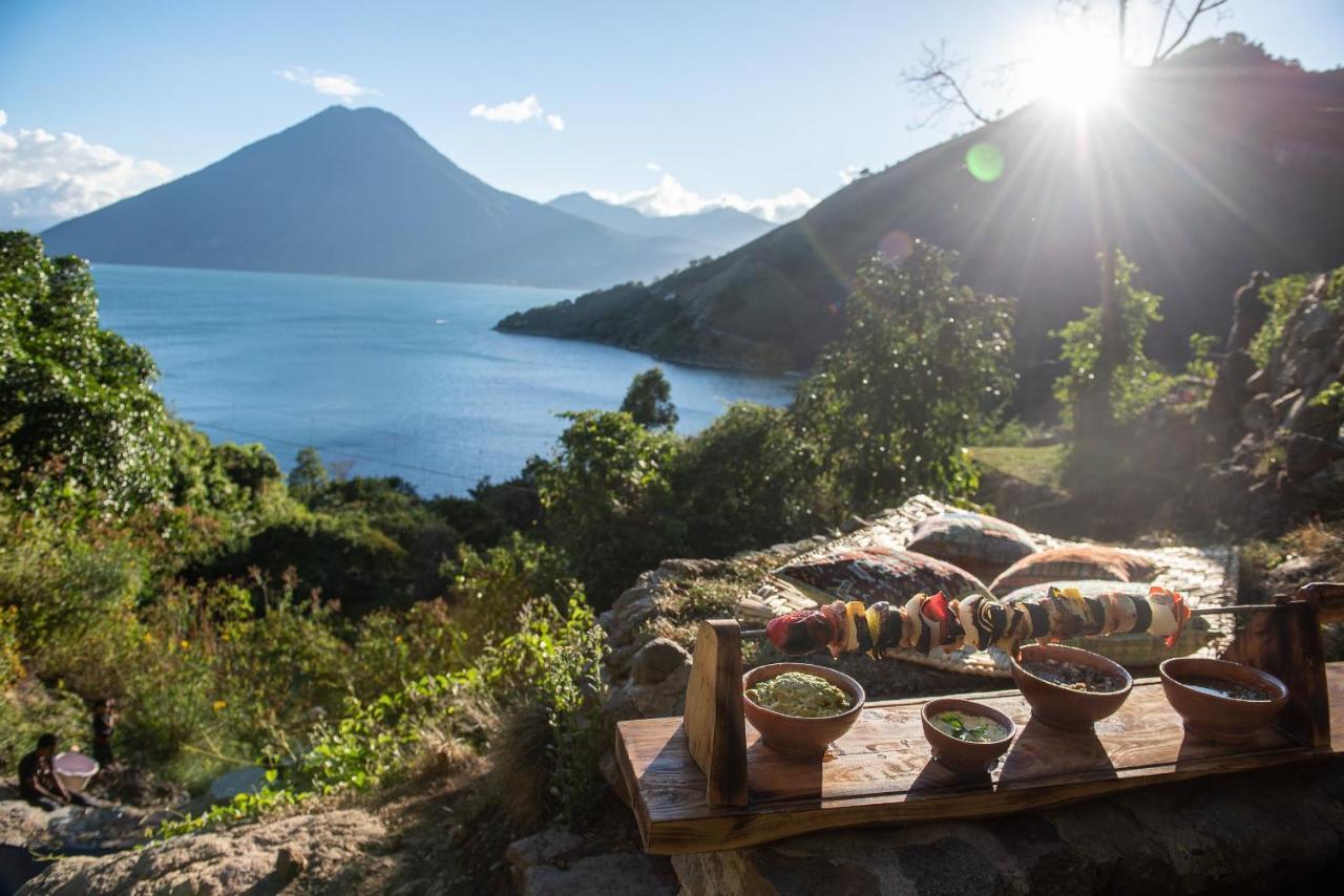 El Picnic Atitlan Hotel Tzununa ภายนอก รูปภาพ