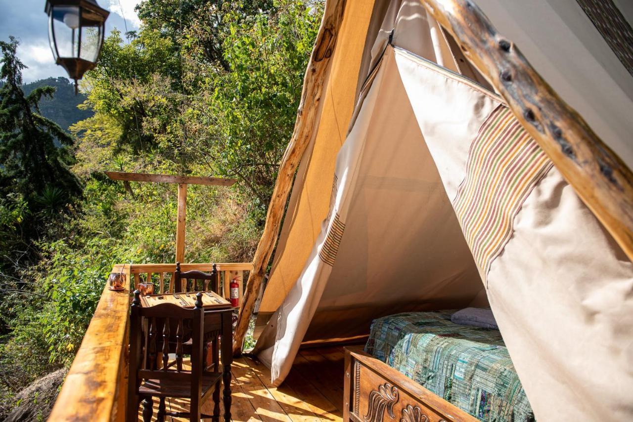 El Picnic Atitlan Hotel Tzununa ภายนอก รูปภาพ
