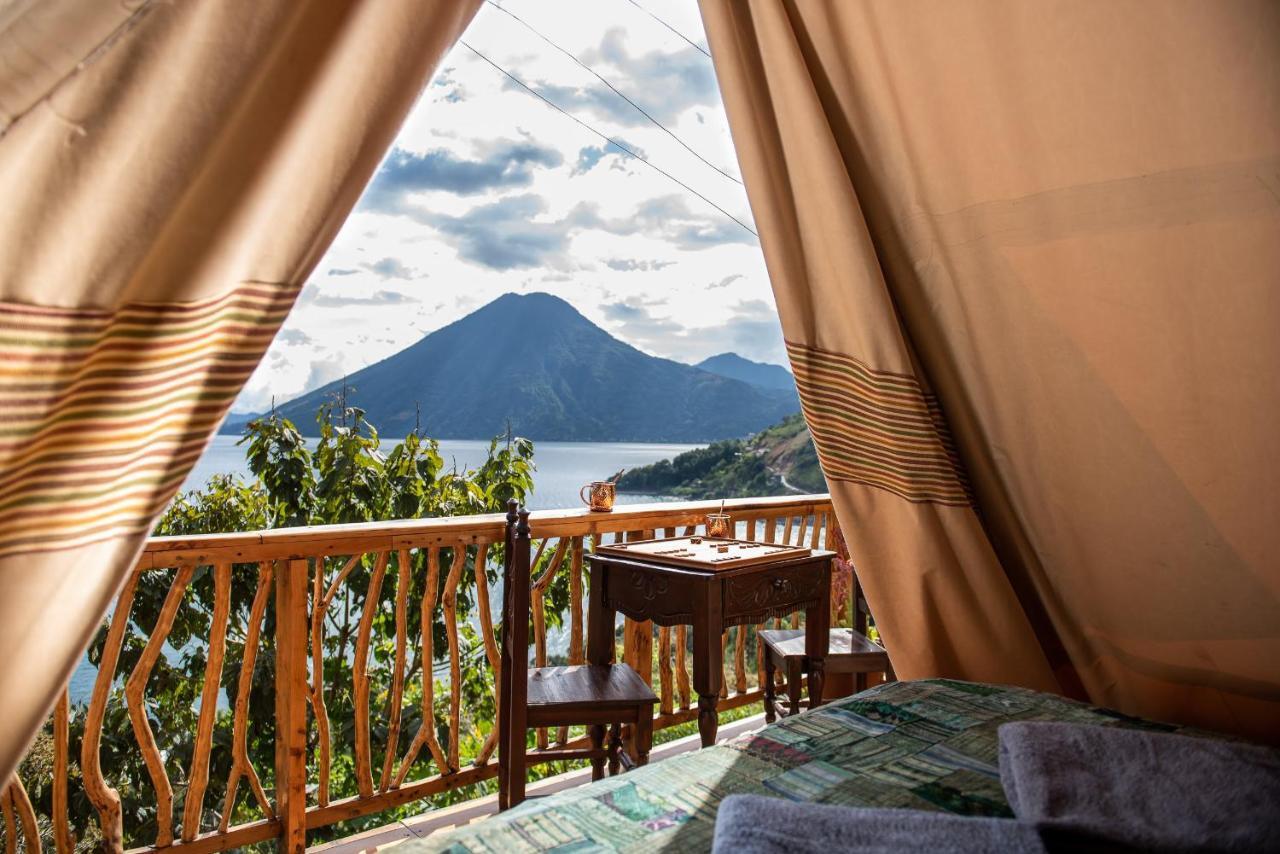 El Picnic Atitlan Hotel Tzununa ภายนอก รูปภาพ