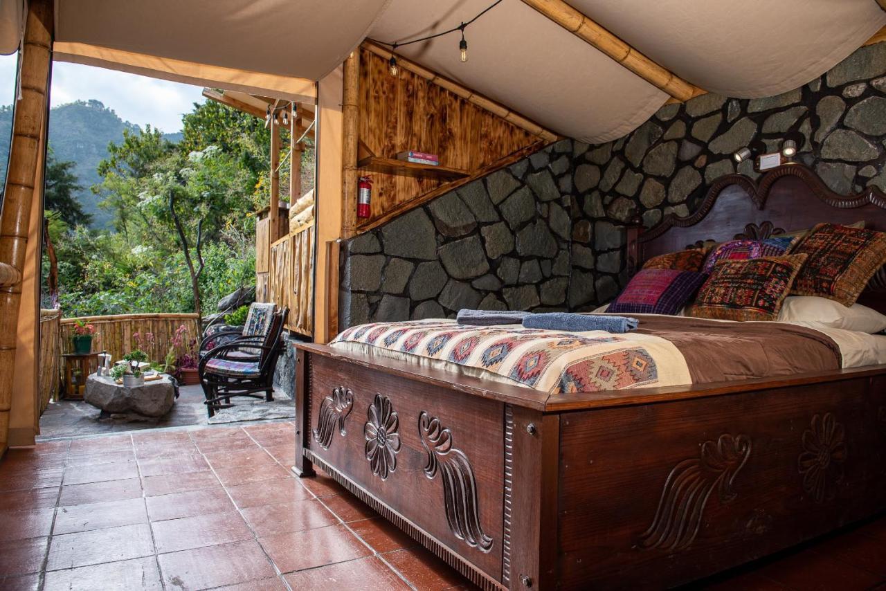 El Picnic Atitlan Hotel Tzununa ภายนอก รูปภาพ