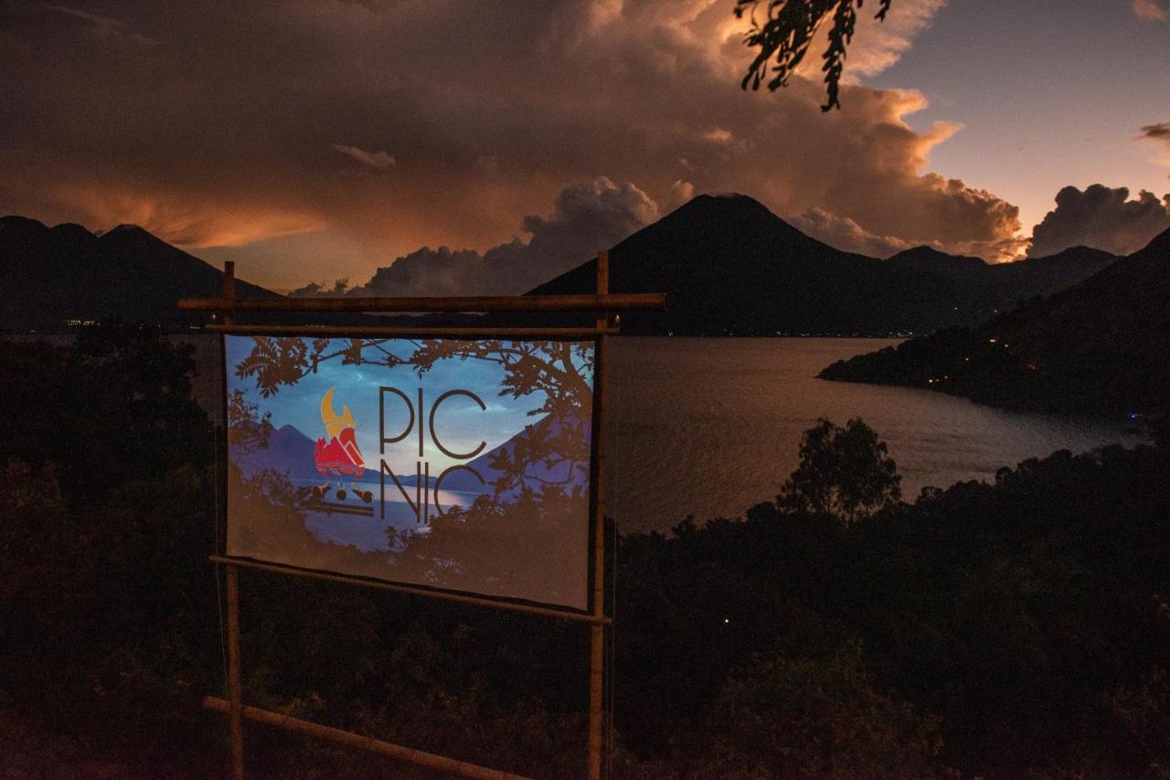 El Picnic Atitlan Hotel Tzununa ภายนอก รูปภาพ