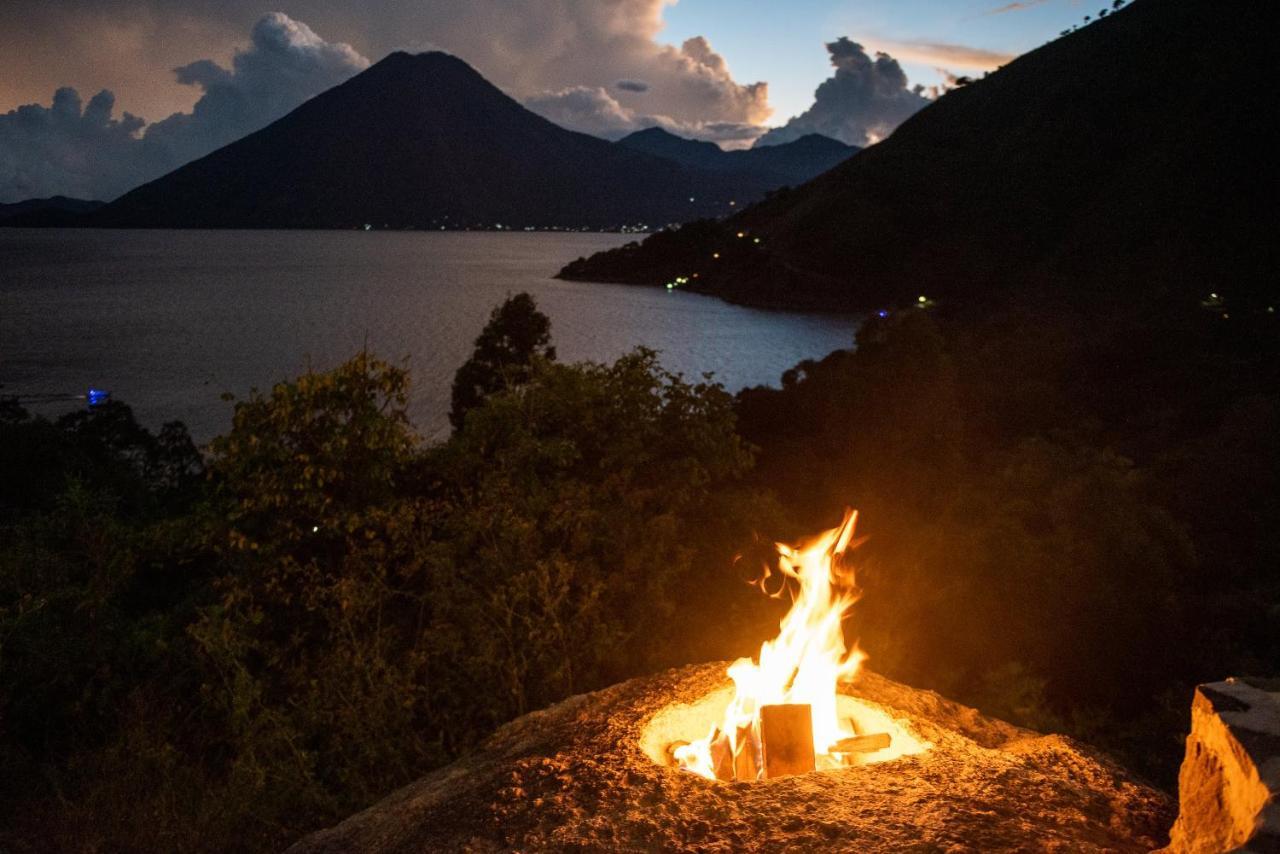 El Picnic Atitlan Hotel Tzununa ภายนอก รูปภาพ